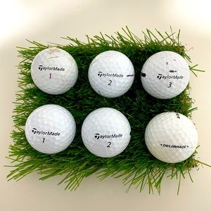 ⛳️ 6 TaylorMade Golf Balls